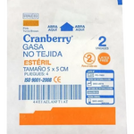Gasa no tejida estéril Cranberry