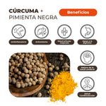 Cúrcuma + Pimienta Negra Karün Life 500 mg · 90 cápsulas