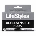 LifeStyles Ultra Sensible Nuda — 12 preservativos