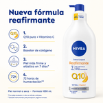 NIVEA Reafirmante Q10 + Vitamina C + Booster de Colágeno 1000 mL
