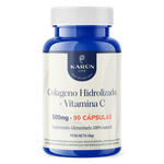 Colágeno Hidrolizado + Vitamina C 90 Capsulas 500 Mg