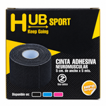 HUB Sport — cinta neuromuscular 5 cm × 5 m