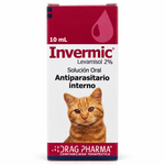 Invermic® Levamisol 2% para Gatos · Solución oral 10 mL