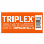 Triplex® Antiparasitario Interno para Perros · 4 comprimidos