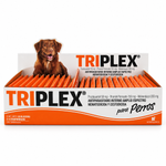 Triplex® Antiparasitario Interno para Perros · 4 comprimidos
