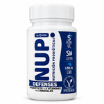 NUP! Defenses Probióticos + 6 Vitaminas + 4 Minerales · 60 cápsulas