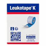 Leukotape K — azul/celeste 5 cm × 5 m