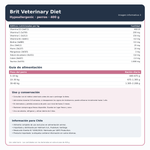 Brit Veterinary Diet Hypoallergenic 400 g | Alimento Húmedo para Perros