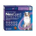 NexGard Spectra Antiparasitario Masticable para Perros 15,1–30 Kg