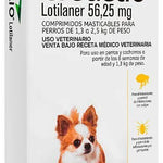 Credelio 56,25 mg | 1 y 3 comprimidos | Perros 1,3–2,5 kg
